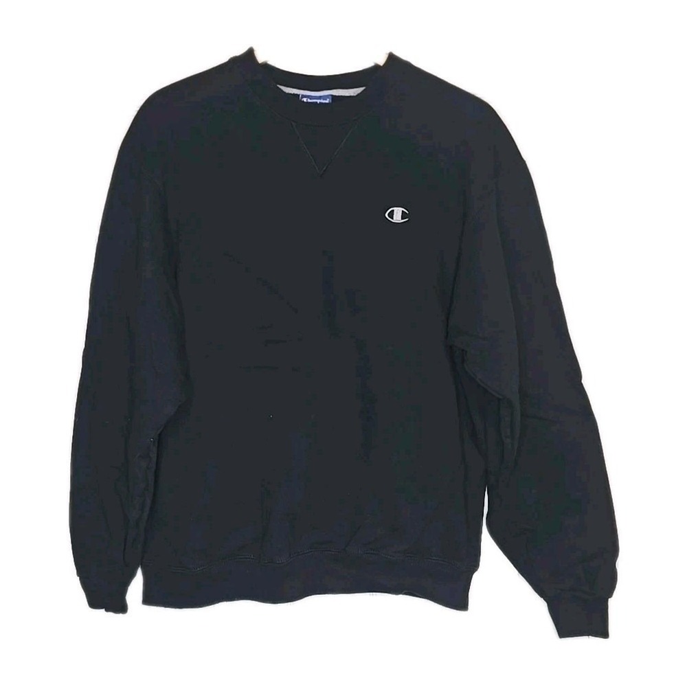 Champion‎ Authentic Athletic Apparel Vintage Black Sweatshirt Unisex Size: L